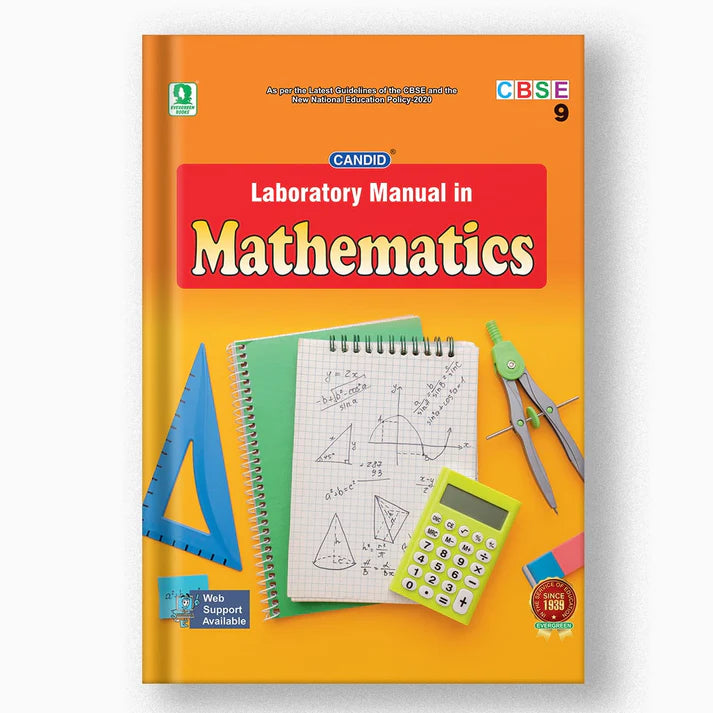 Candid Laboratory Manual in Mathematics for Class 9 | CBSE 2026-27 Edition | Evergreen Publications