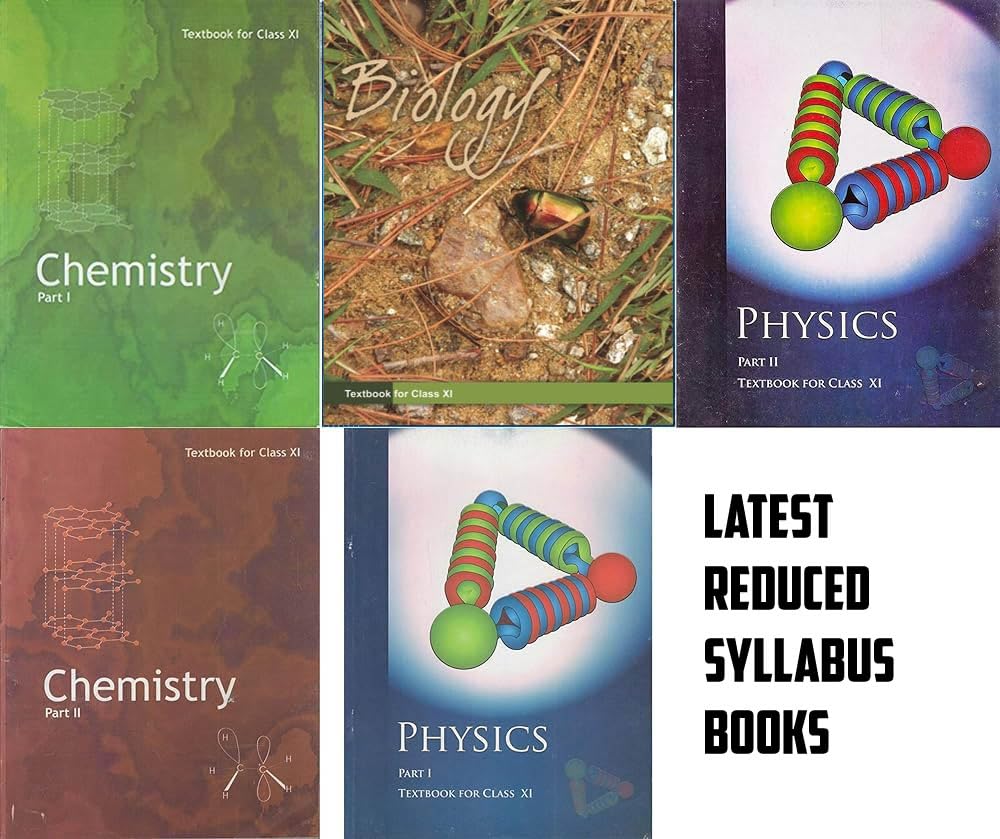 NCERT Class 11 PCB (Physics + chemistry + Biology) (Set of 7 books)(latest Reduced Syllabus Books for 2026 Exams) Paperback