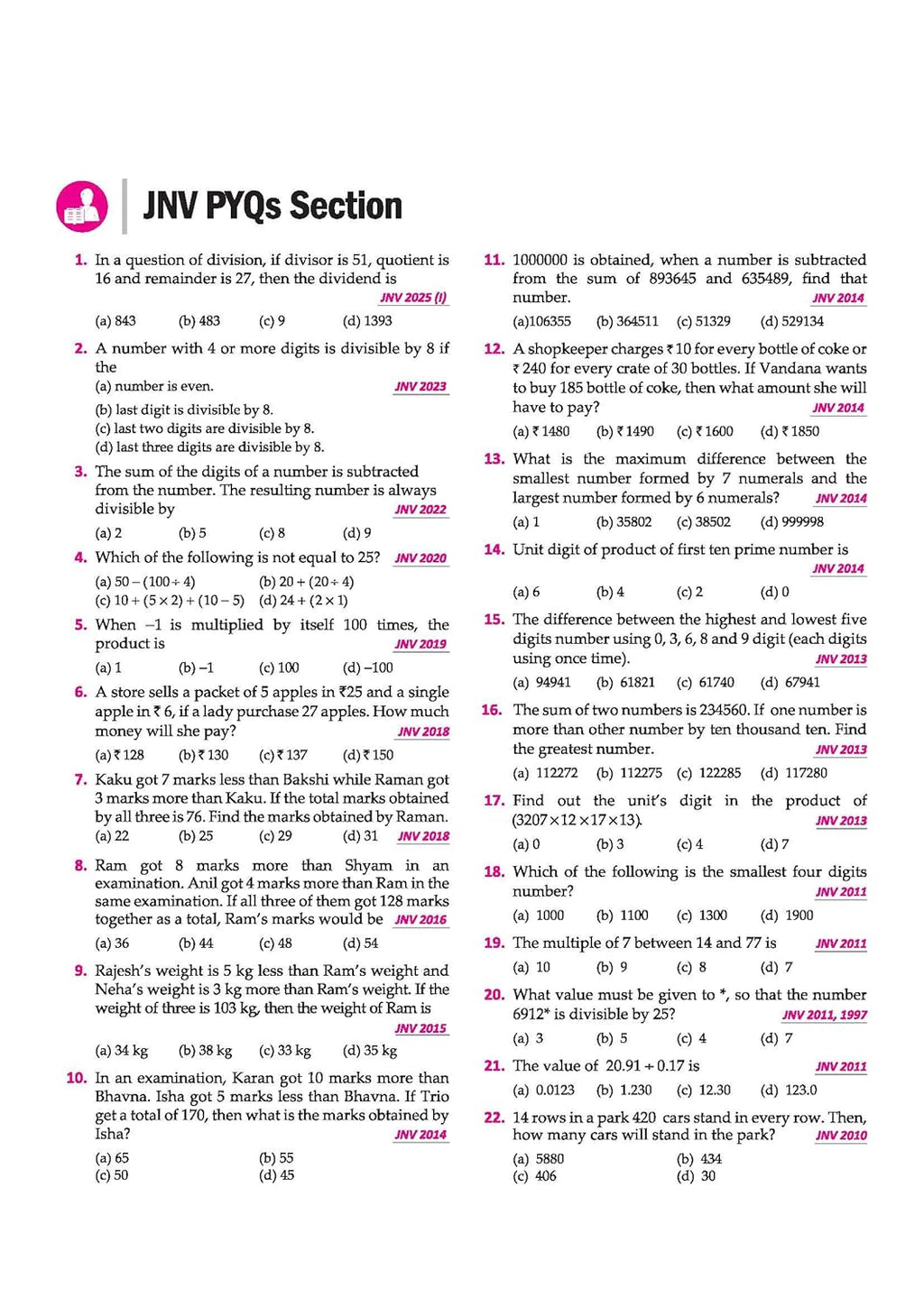 Arihant Jawahar Navodaya Vidyalaya Entrance Exam 2027 Class 6 | Study Guide as per Latest Syllabus | Section-wise Notes, PYQs 2000–2025, Model Tests with OMR & Solved Paper 2026 | English Medium Paperback – 29 December 2025 by Arihant Expert Team (Author)