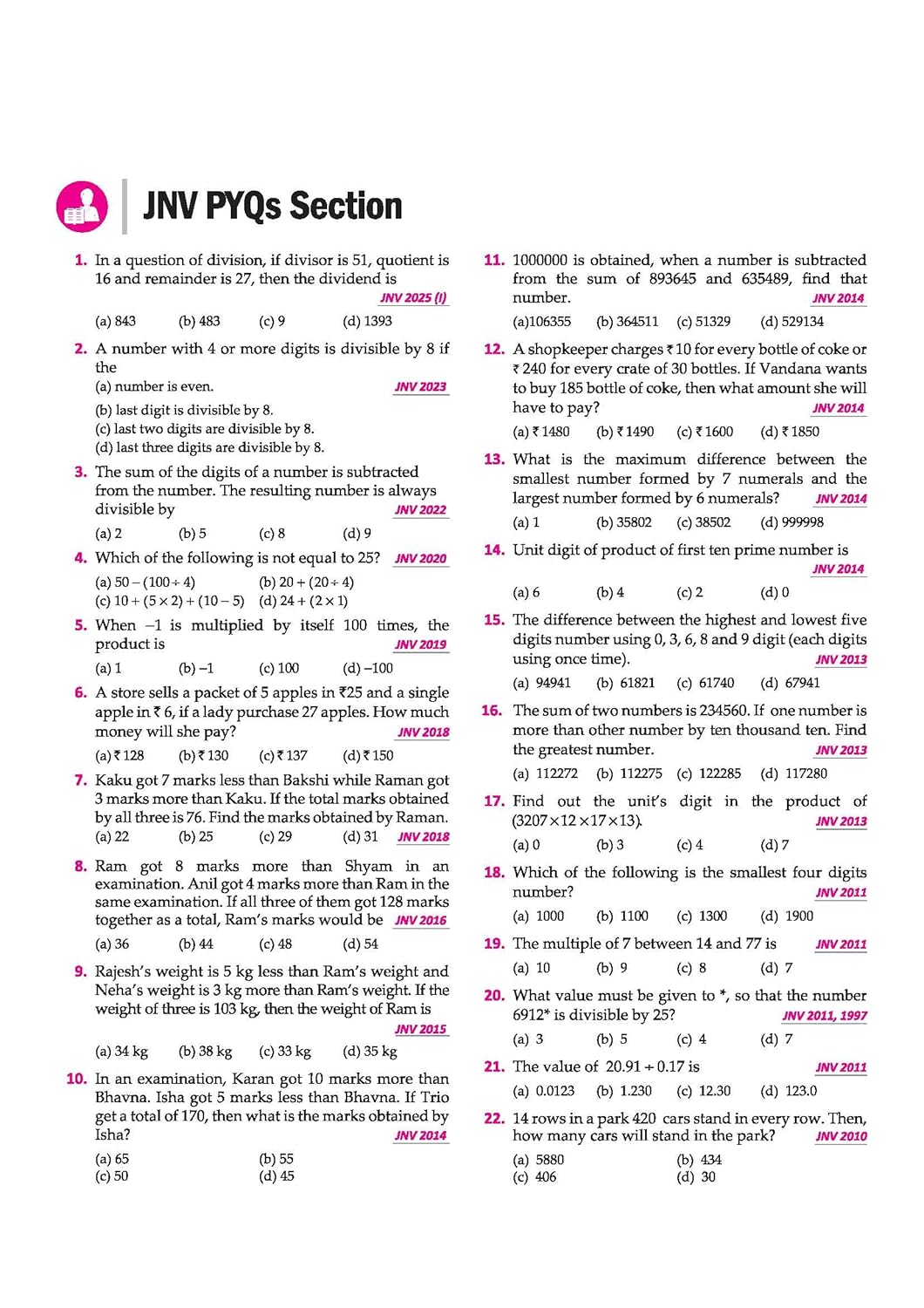 Arihant Jawahar Navodaya Vidyalaya Entrance Exam 2027 Class 6 | Study Guide as per Latest Syllabus | Section-wise Notes, PYQs 2000–2025, Model Tests with OMR & Solved Paper 2026 | English Medium Paperback – 29 December 2025 by Arihant Expert Team (Author)