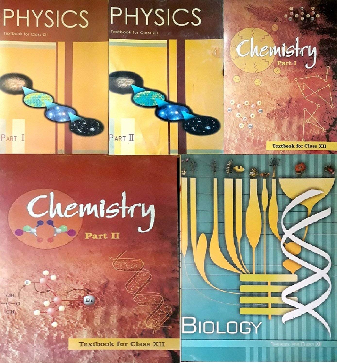 NCERT textbooks class 12th physics part 1&2 chemistry part 1&2 and biology ,Flamingo,vista combo 2025-26 Edition of 7 books