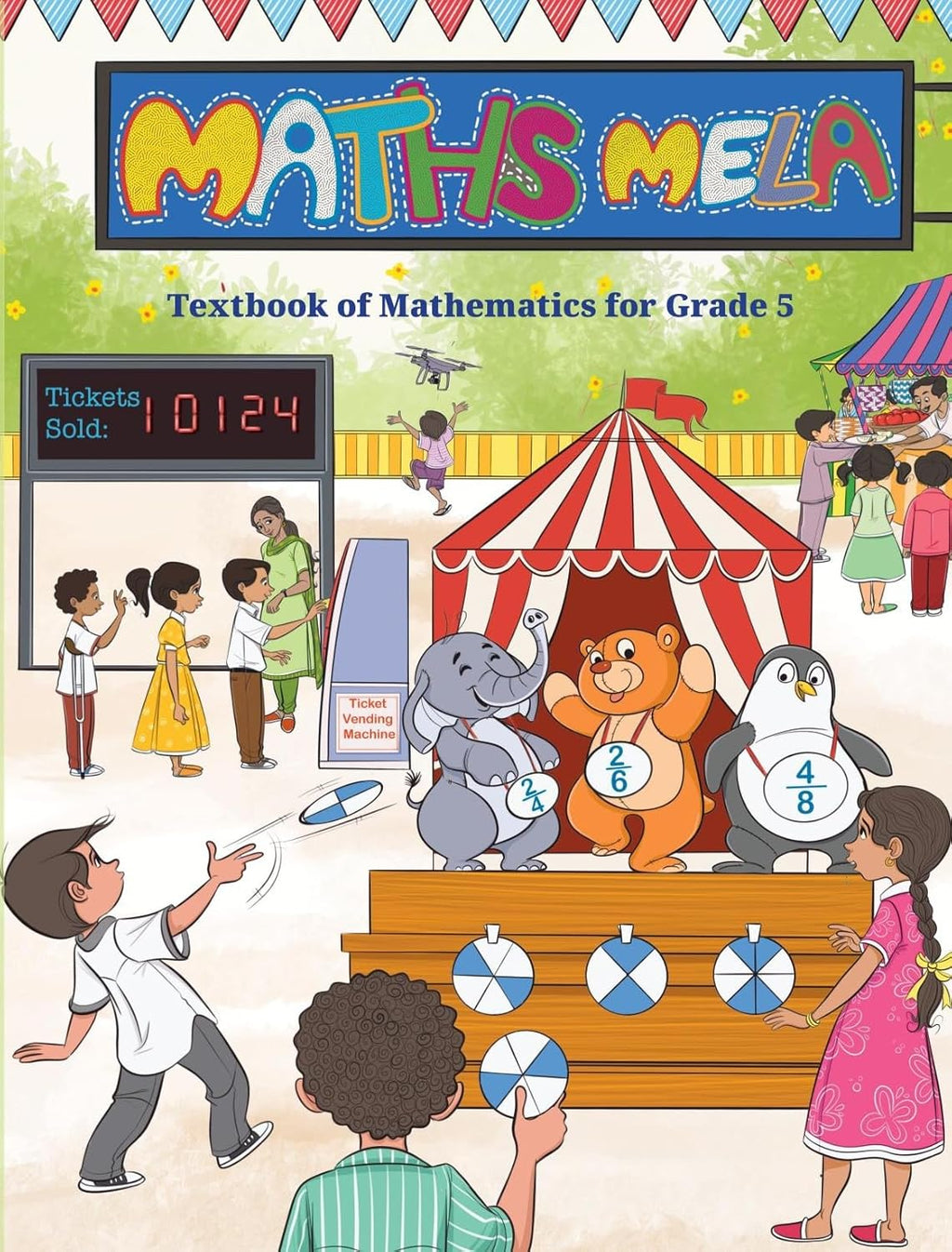 NCERT Class 5 Book Set 4 Books (Veena, Santoor, Math Mela and Our Wonderous World) 4 Book Combo Set 2025-2026 Edition Paperback – 1 January 2022 by NCERT (Author)