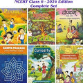NCERT Class 6 Book Set of 6 Textbook for Class VI | English, Hindi Part 1, Sanskrit, Science, Social Science, Mathematic | 6th Class 2024-25 Edition (English Medium) 6th Books Set Unknown Binding