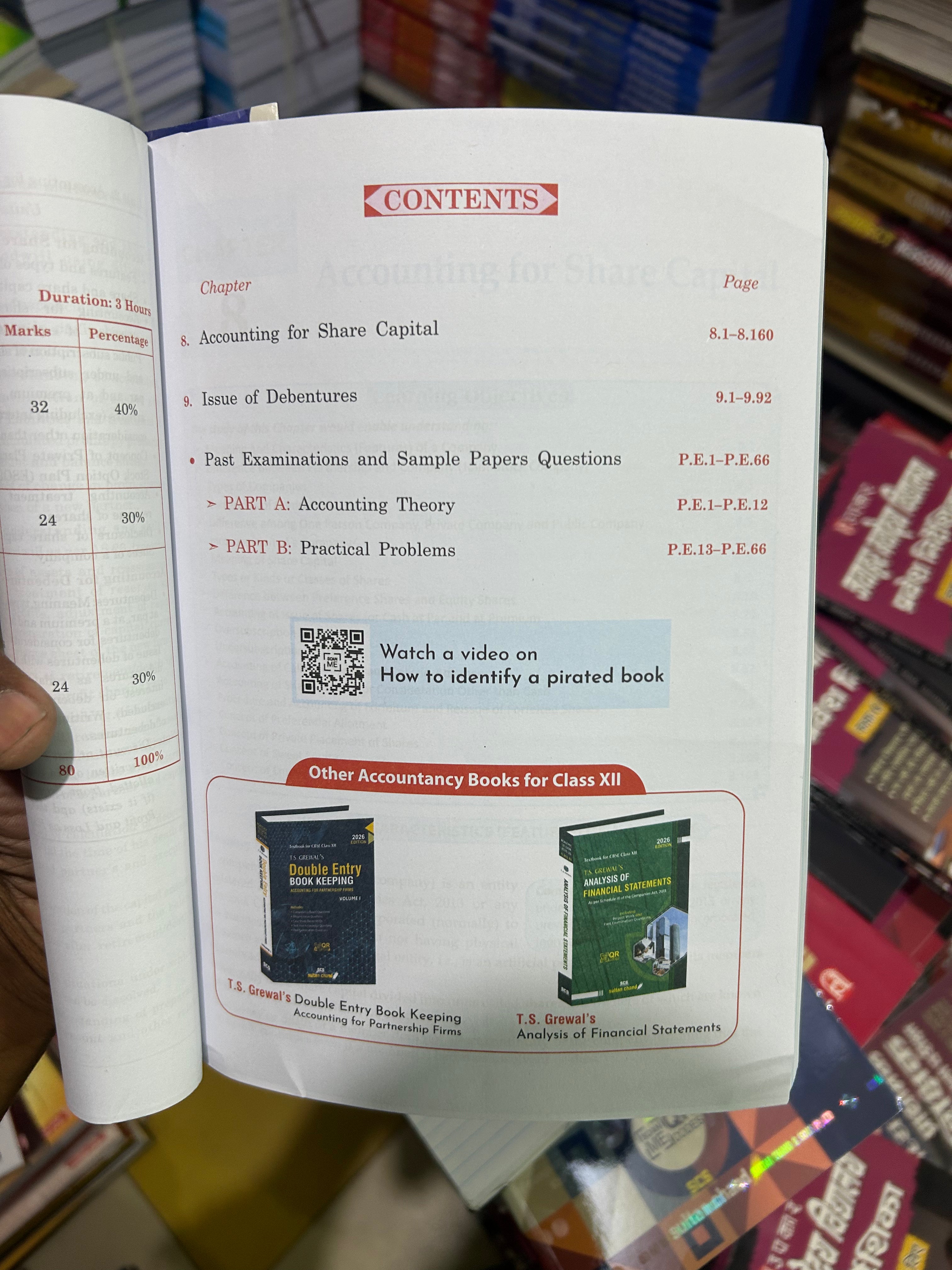 T.S. Grewal's Double Entry Book Keeping: Accounting for Companies (Vol. II)
• Edition: 2026 Edition (Textbook for CBSE Class XII)