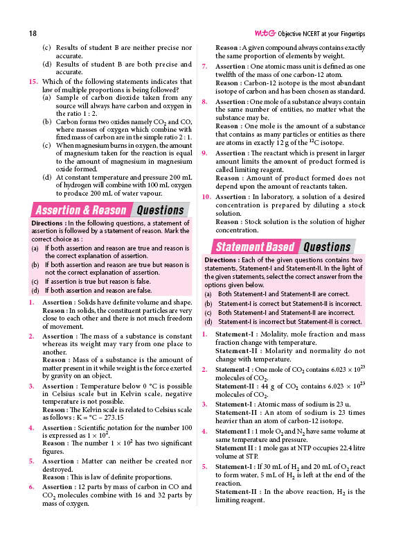 MTG Objective NCERT at your FINGERTIPS Chemistry For 2025-2026 Exam - NCERT NEET/JEE Trend Indicator, HOTS MCQs, Rank Predictor & Notes with HD Pages | NEET & JEE Books (Based on NCERT Latest Pattern) Paperback – 26 May 2025